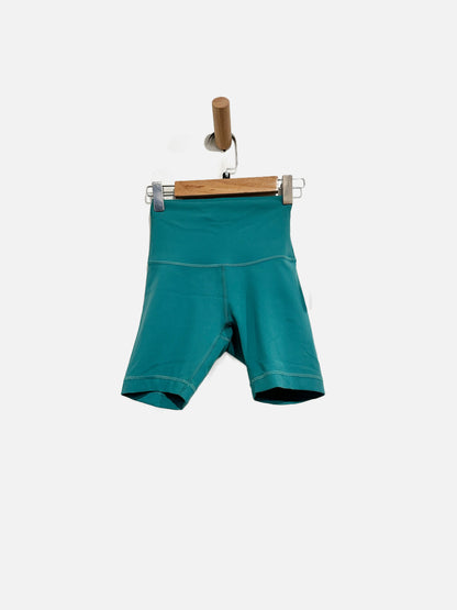 Lululemon Wunder Train Shorts in Teal Lagoon - 0