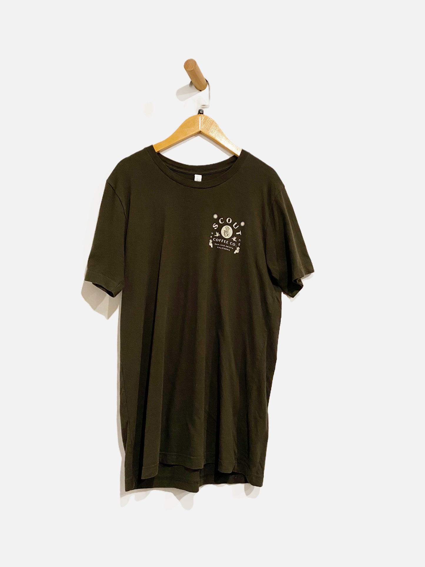 Canvas Green Scout Graphic Tee - Medium