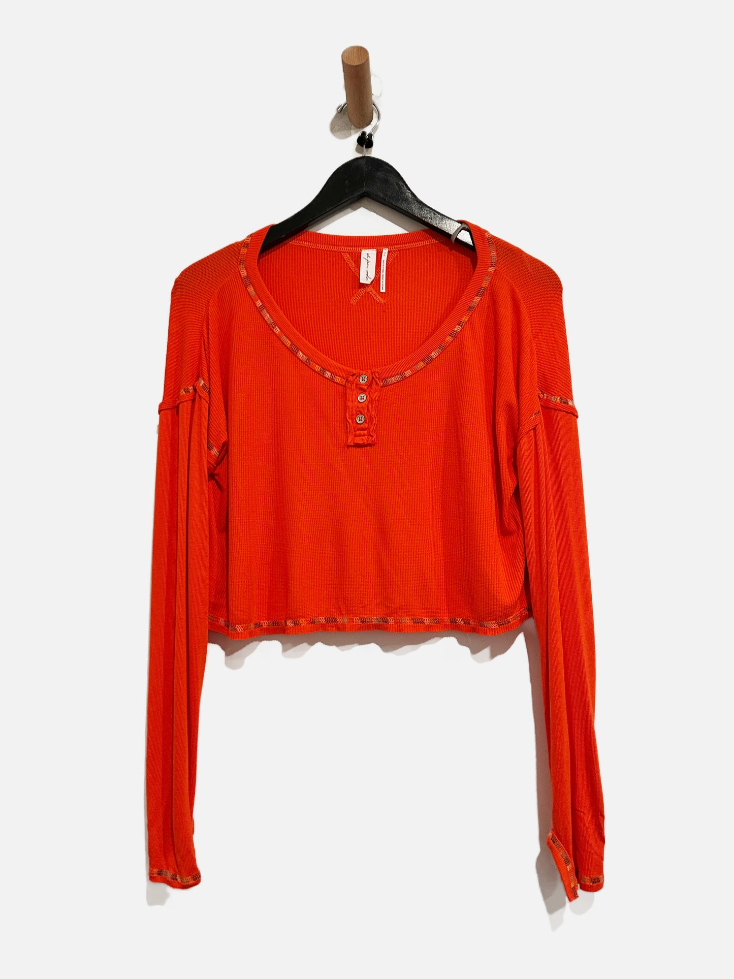 UO Out From Under Orange LS Thermal - Medium