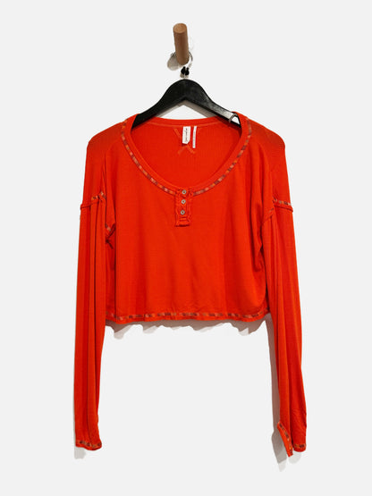 UO Out From Under Orange LS Thermal - Medium