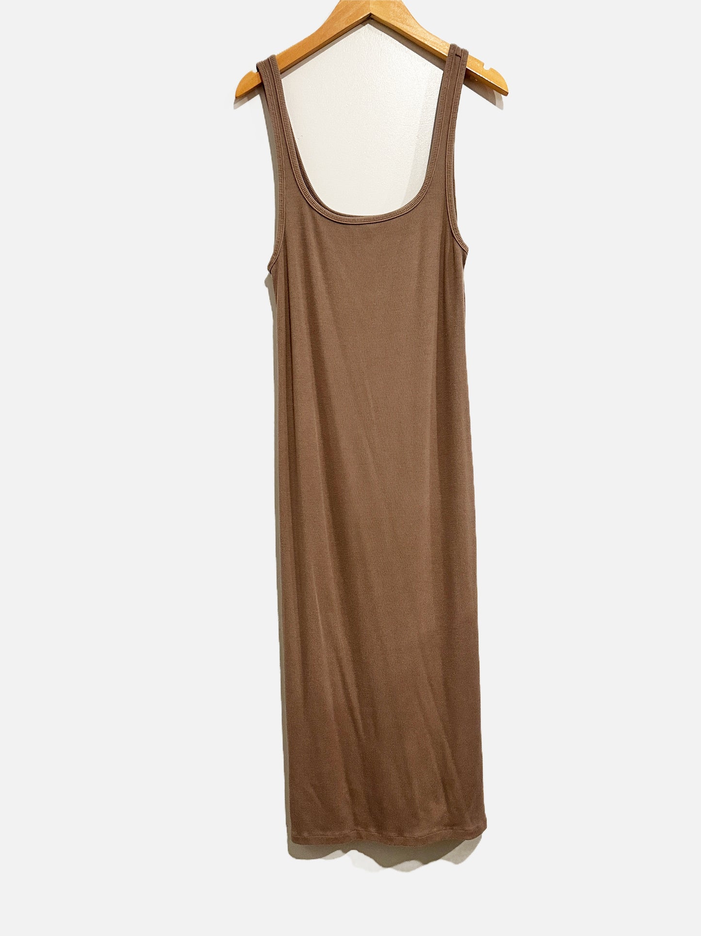 Wilfred Free Go-To Tank Dress in Mocha Sorbet - Medium