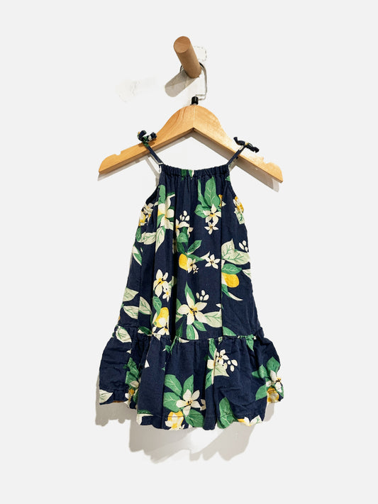 Old Navy Blue Floral Dress - 2T