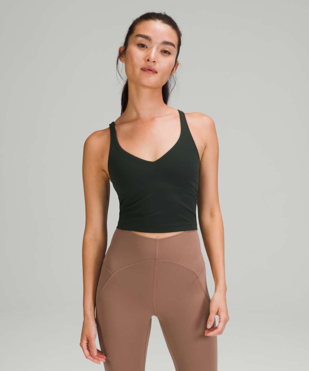 Lululemon Align Tank Top in Rainforest Green - 14