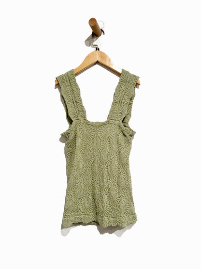 Free People Love Letter Cami in Forest Run - M/L