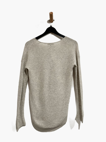 Madewell Kimball Pullover Sweater in Heather Fog - XXS