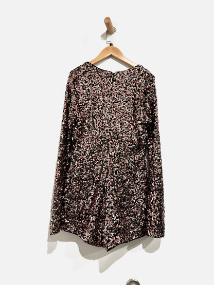 Camila Coelho Sequin Romper - Medium