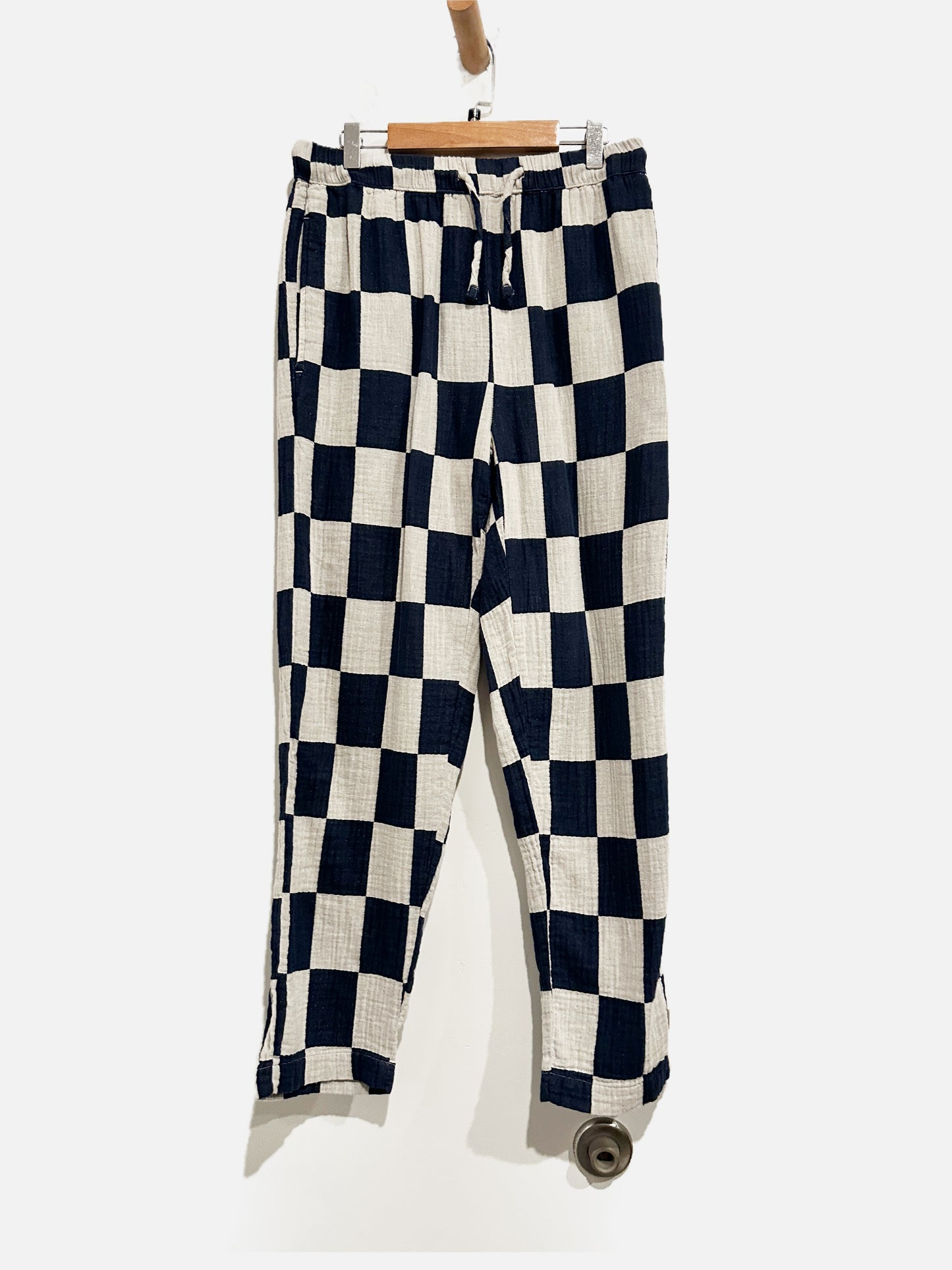 Brixton Mykonos Drawstring Pant in Washed Navy - Small