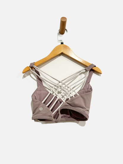 Lululemon NWT Free to Be Bra in Violet Verbena - 8
