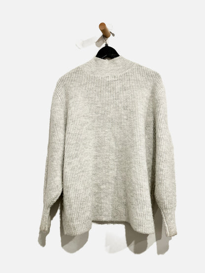 Cotton On Gray Mock Neck Sweater - Medium