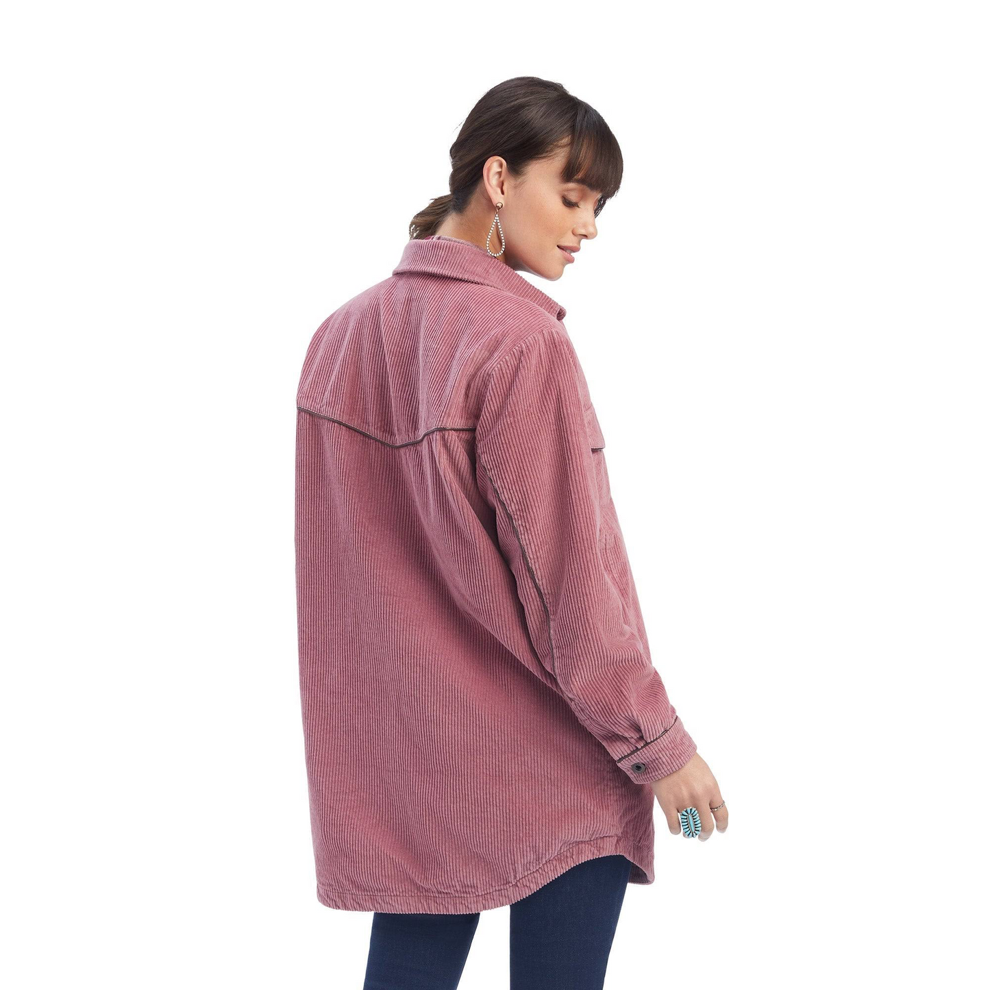 Ariat Mauve Corduroy Jacket - Small
