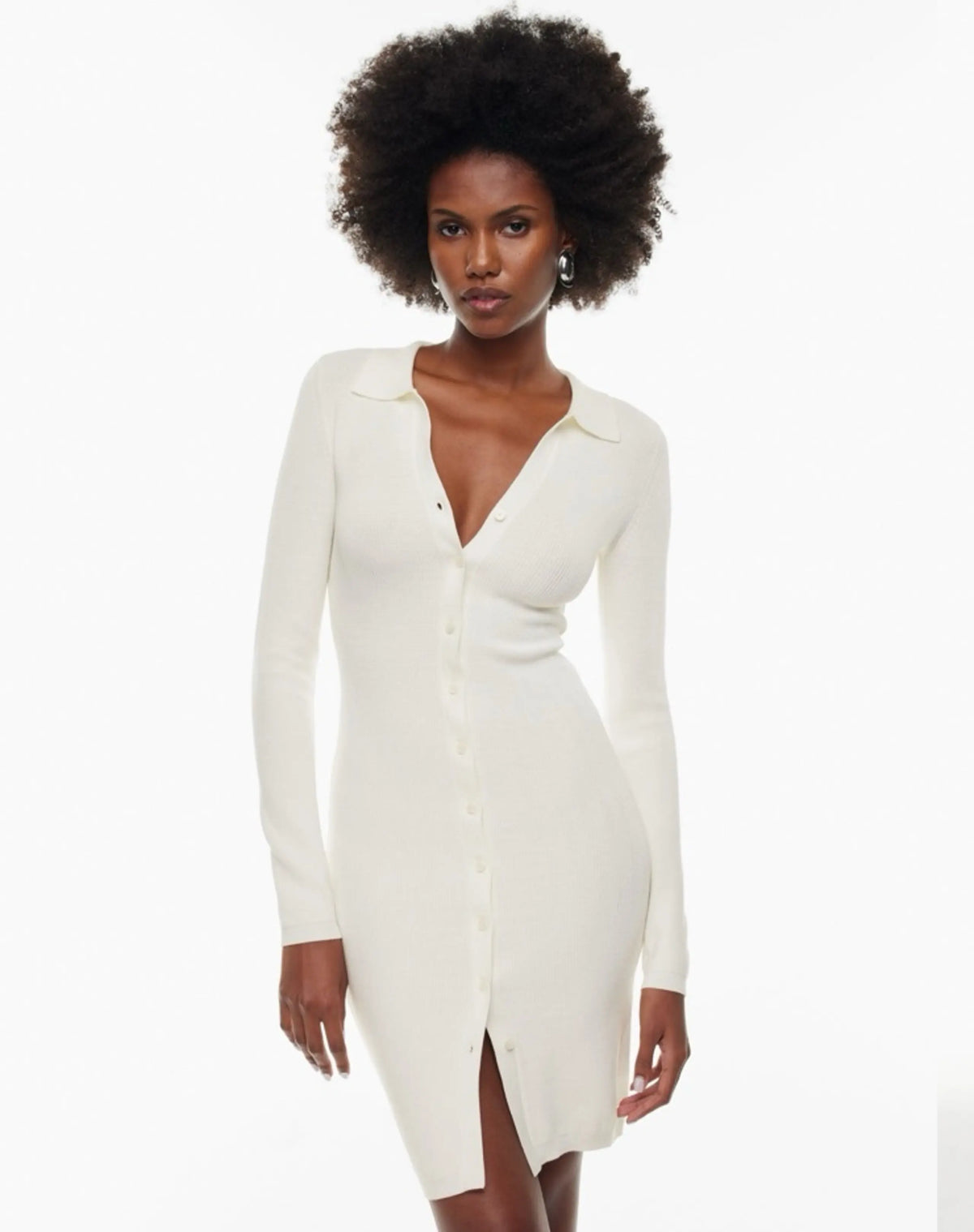 Aritzia Wilfred Cove Dress in Heather Light Birch - Medium
