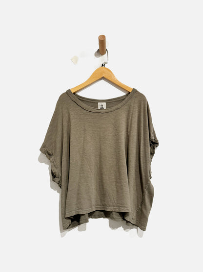 Free People WTF Green SS Top - Medium