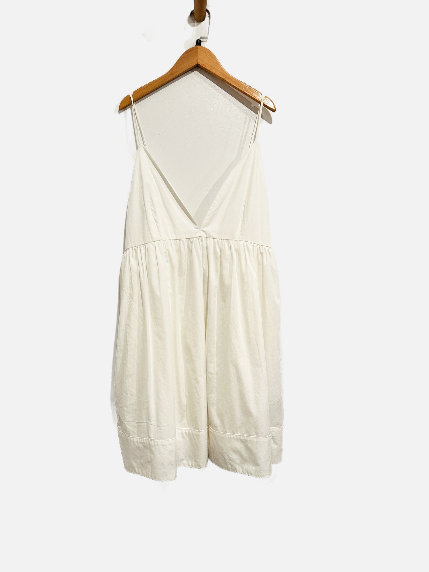 Abercrombie & Fitch White Mini Dress - Large
