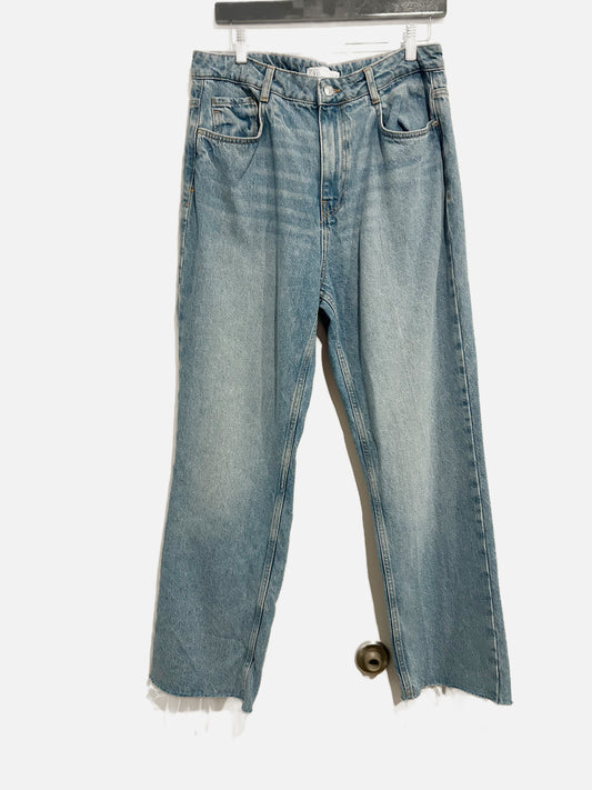 Zara Mid Wash Straight Leg Jeans - 10