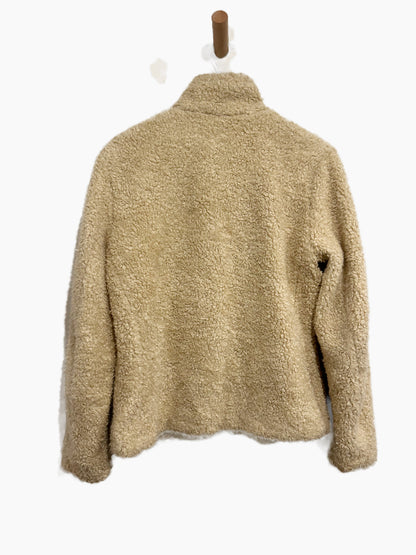 Pendleton Fuzzy Zip Jacket in Beige Heather - Small