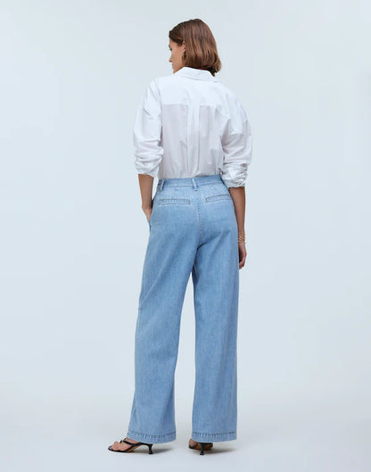 Madewell the Harlow Wide Leg Jean - 30