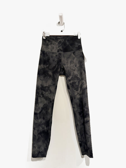 Lululemon Wunder Train High-Rise Tight 25" in Diamond Dye Pitch Grey Graphite Grey - 4