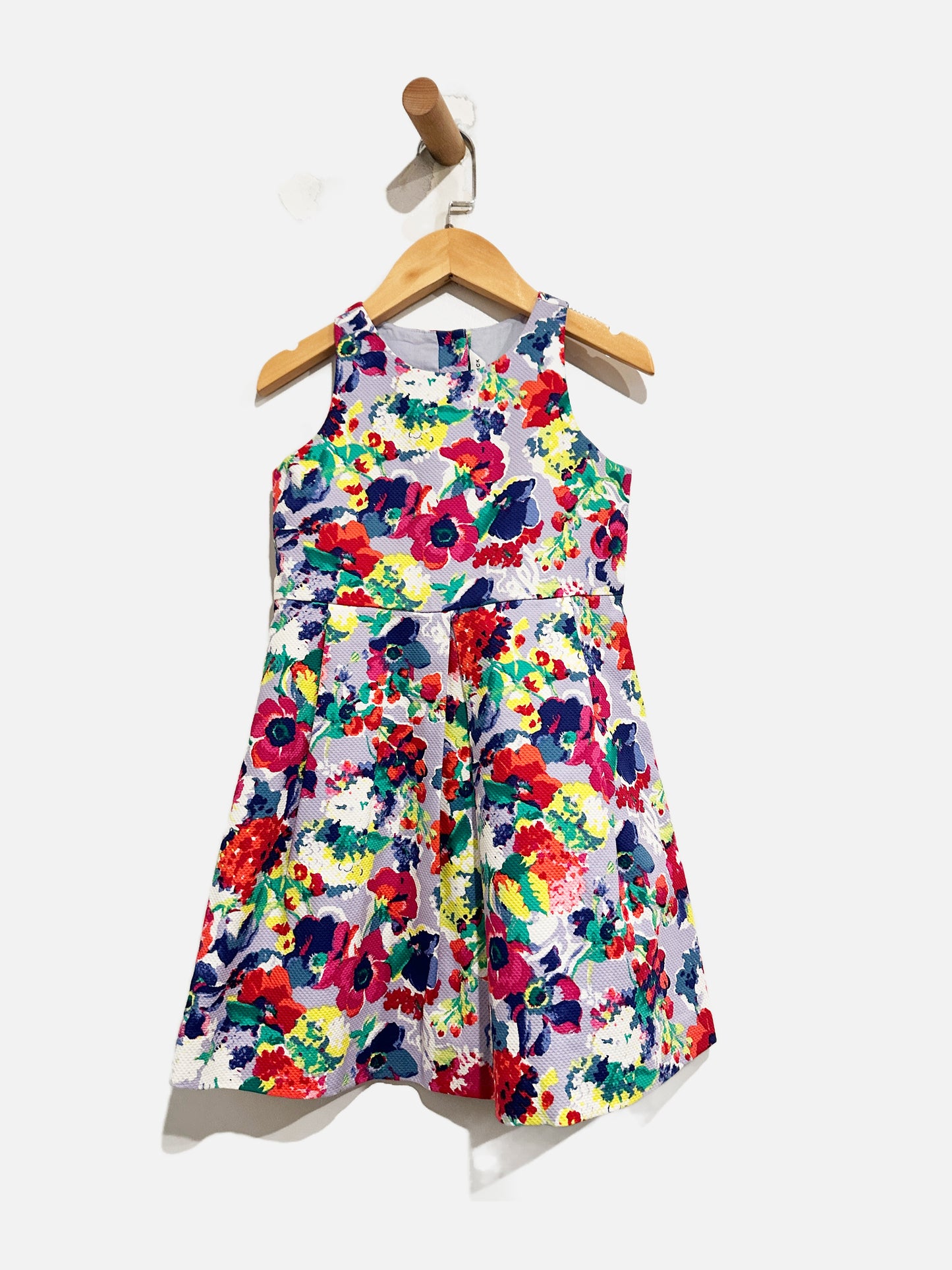 Janie & Jack Purple Floral Dress - 5