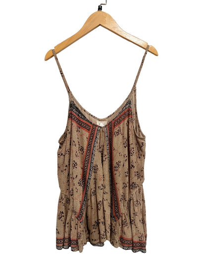Free People One Mixed Print Cami - Medium