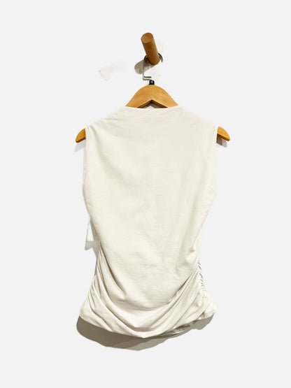 Abercrombie & Fitch White Square Tank - Medium