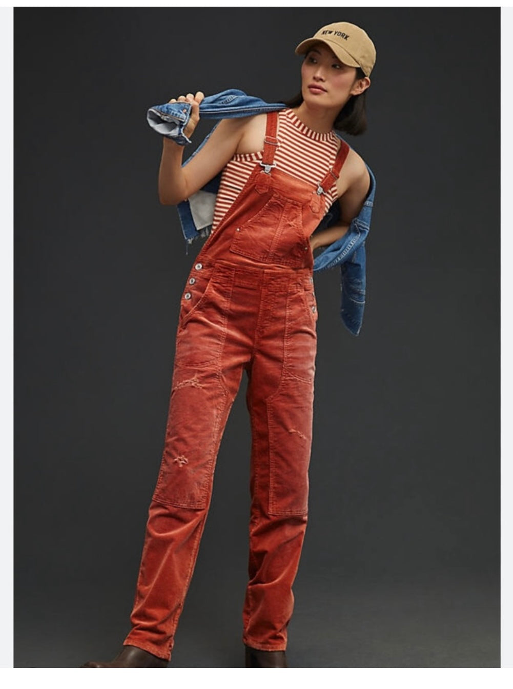 Anthropologie Pilcro Corduroy Overalls - 25