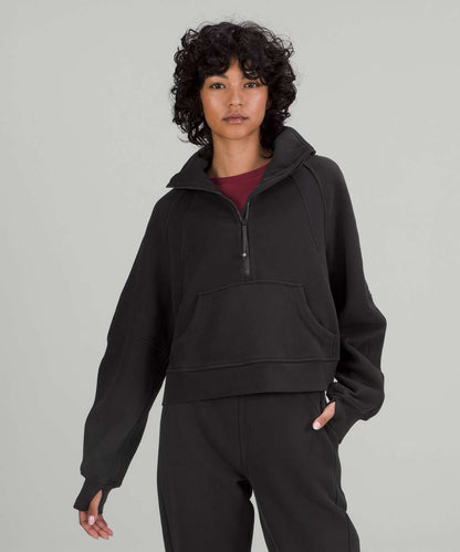 Lululemon Scuba Oversized Funnel Neck Sweatshirt in Black - XS/S
