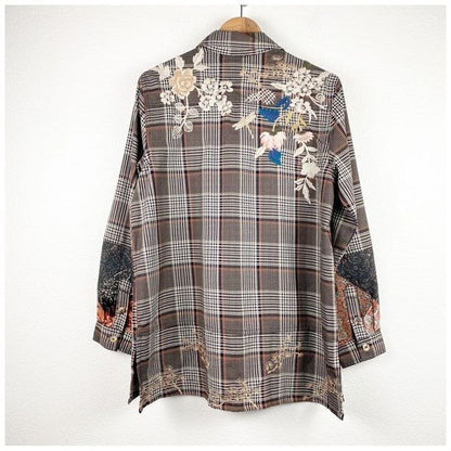 Johnny Was Freya Printed Shirt Jacket In Multi size Medium