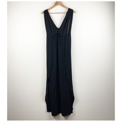 Indah Black Maxi Coverup Size XS