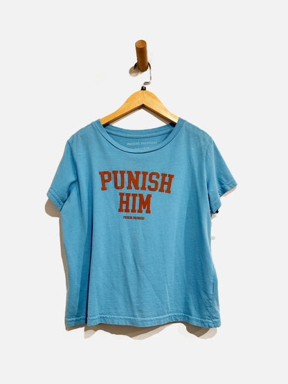 Phoebe Bridgers Blue “Punish Him” Graphic Tee - Medium