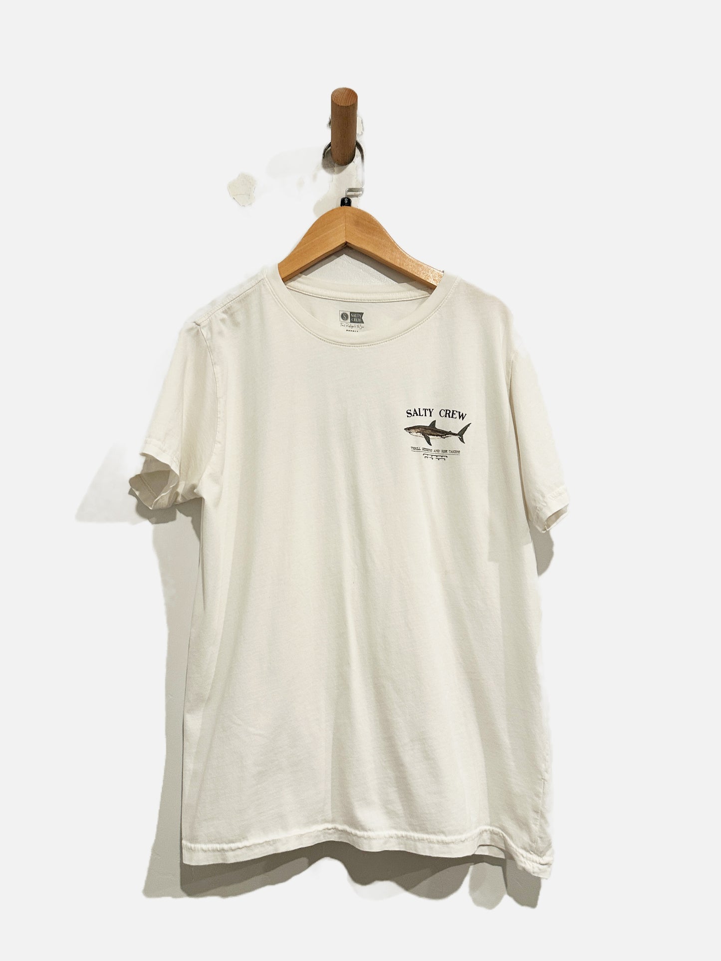 Salty Crew Bruce Crew Tee in White - Small