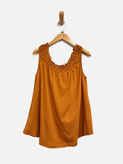 Anthropologie Maeve Justine Smocked Top - XS
