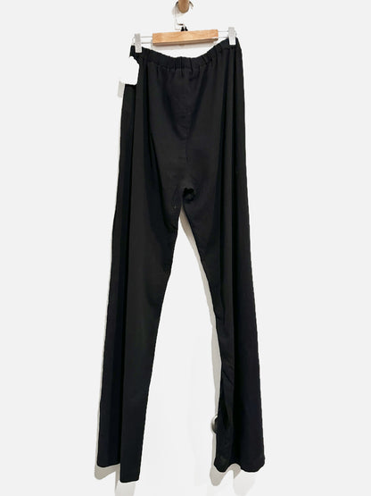 Nasty Gal Black Crinkle Tie Bandeau and Pants Cover Up - 8