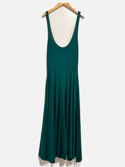 Reformation Rou Knit Midi Dress in Green - Medium