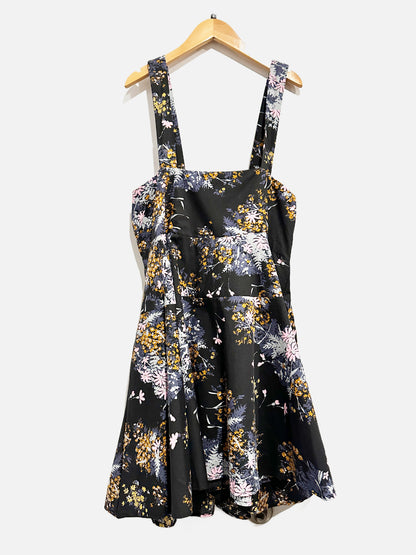 Free People Let The Sunshine in Navy Floral Tunic - Medium