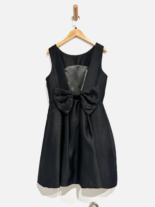 Soprano Black Mini Dress w/ Back Bow - Small