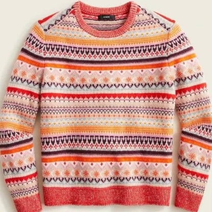 J.Crew Fair Isle Sweater - Medium