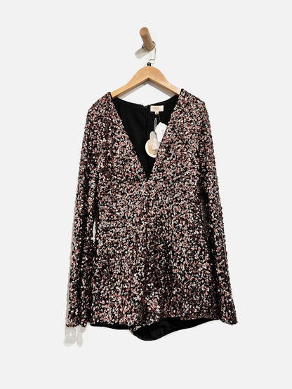 Camila Coelho Sequin Romper - Medium