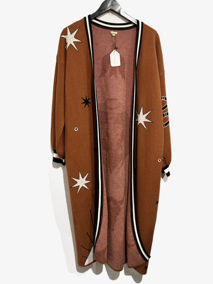 Allie Falcon Seek + Find Maxi Cardigan - Medium
