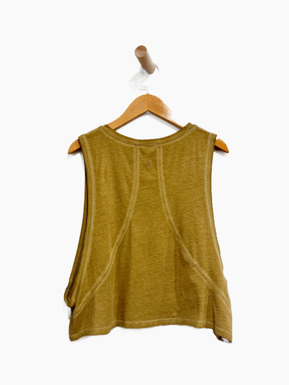 Lululemon Muscle Love Crop Tank in Washed Grape Leaf