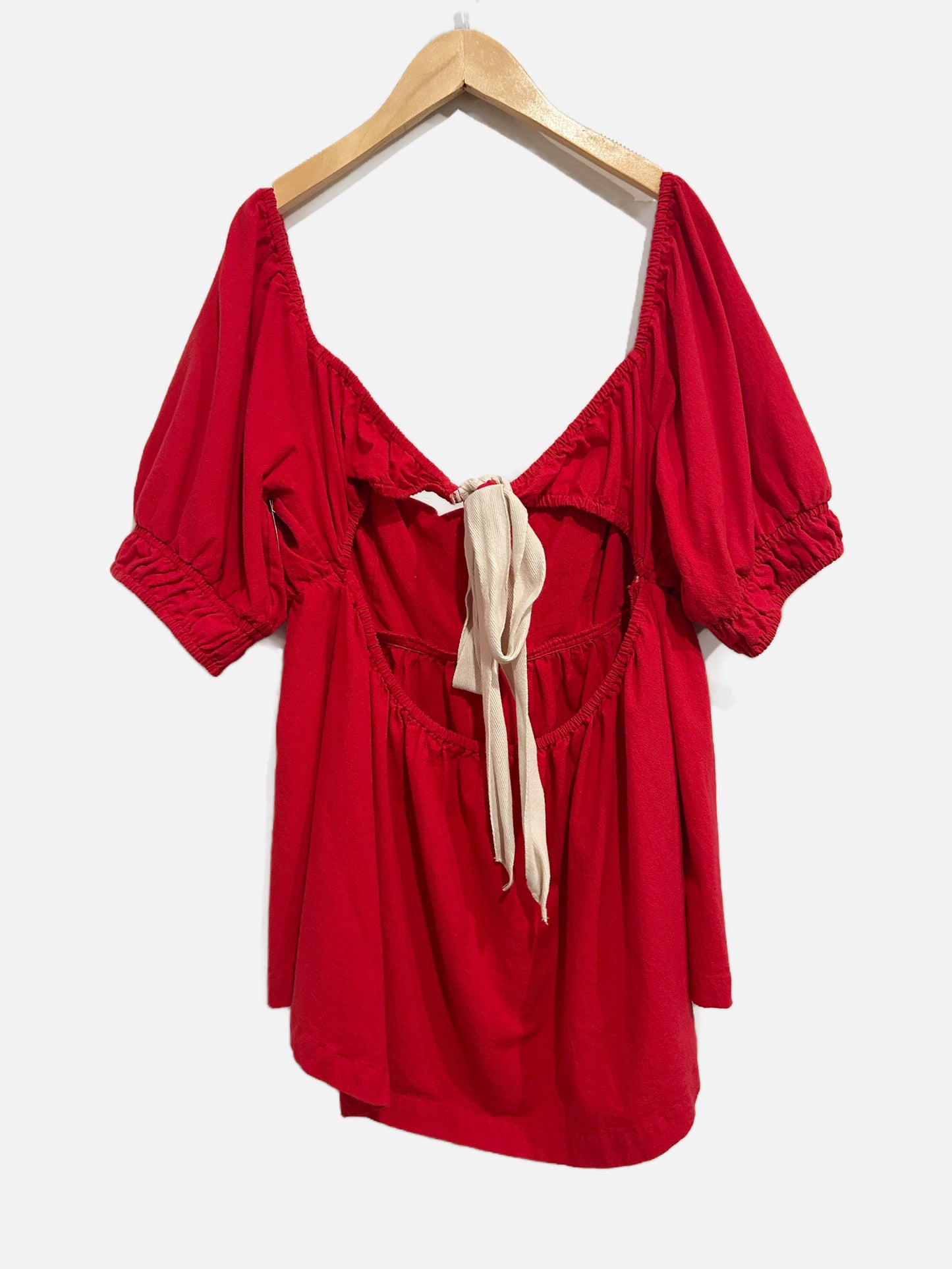 Free People Donnie Short Set in Cherry - Large