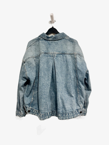 Free People Opal Swing Denim Jacket - Large