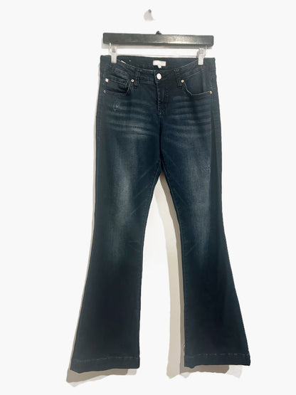 Dear John Mid Rise Dark Wash Backstage Flare Jeans - 28