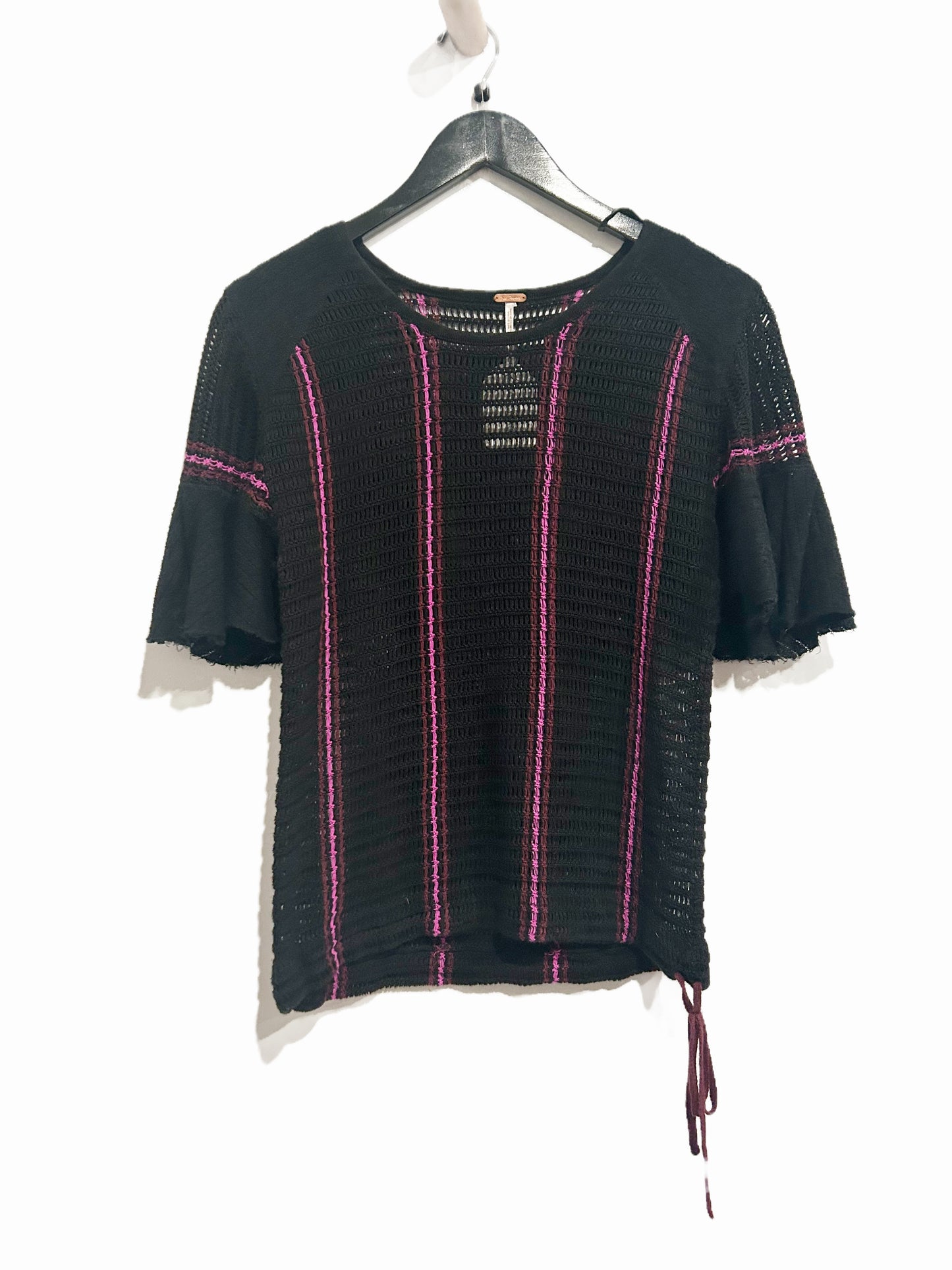 Free People Babes Only Bell Sleeve Sweater Tee - Large