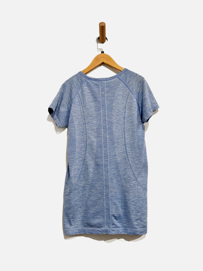 Lululemon Light Blue V-Neck Swiftly Tee - 8