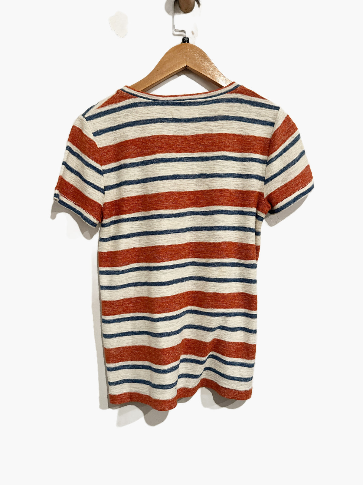 Madewell Hi-Fi Shrunken Tee in Mary-Lou Stripe - XS
