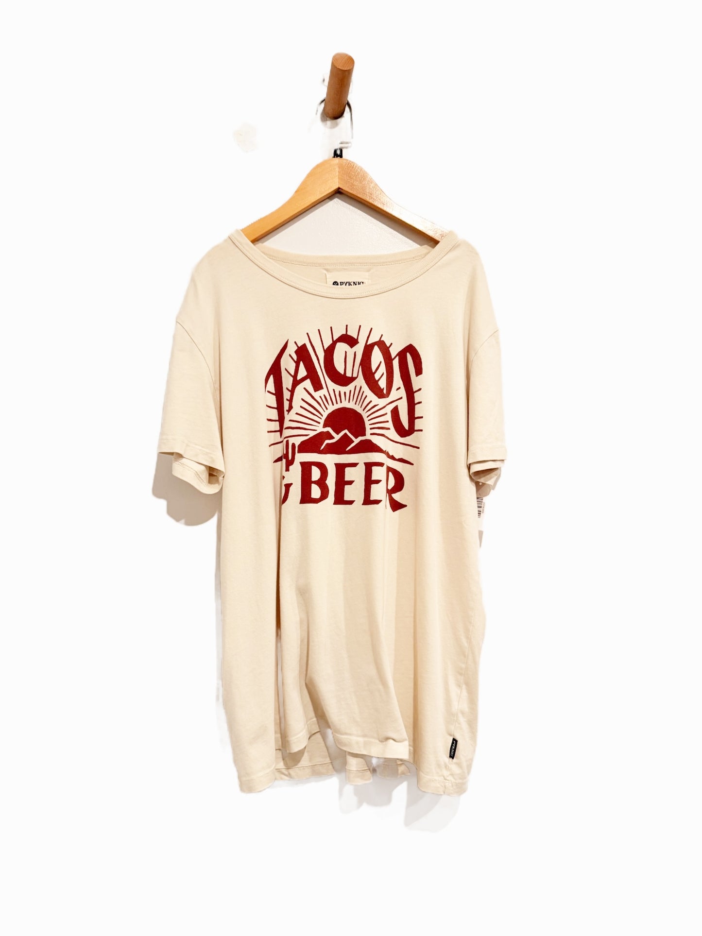 Pyknic Tacos & Beer Tee - Medium