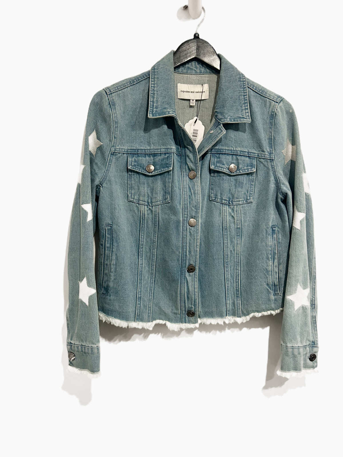 Cupcakes & Cashmere Affleck Denim Jacket- Medium