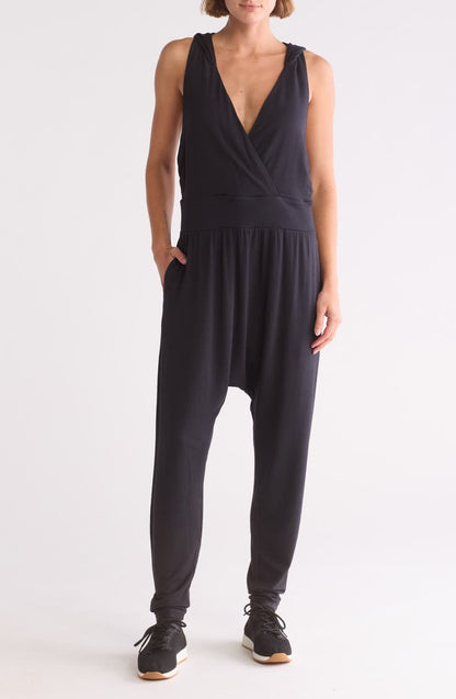 Free People Movement Second Chance Onesie in Black - XS