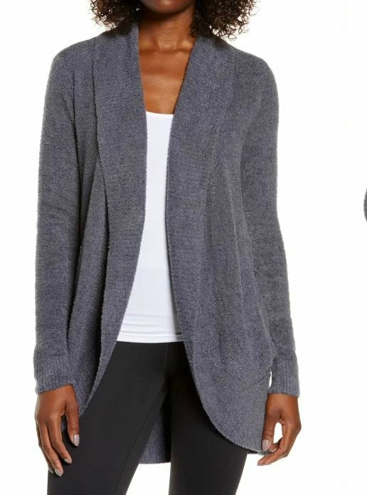 Barefoot Dreams NWT The CozyChic Lite Circle Cardi in Pacific Blue - Medium
