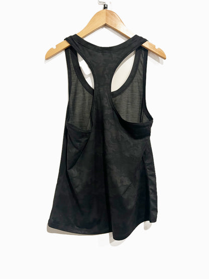 Vuori Lux Performance Tank in Black Camo - Medium